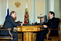 Олег Королев встретился с президентом Путиным