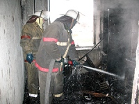 Пожарным пришлось эвакуировать жильцов дома