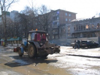 В субботу на улицы Липецка вышли 58 единиц снегоуборочной техники