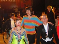 Липецкие танцоры-колясочники завоевали бронзовые медали на кубке мира в Нидерландах