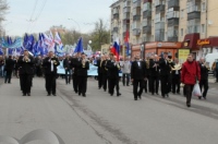 Первомайская демонстрация собрала в Липецке около двух тысяч человек