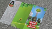 Жителям города раздают буклеты, приуроченные к 310-летию Липецка