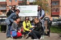 На субботник вышли все! На субботник вышли все!