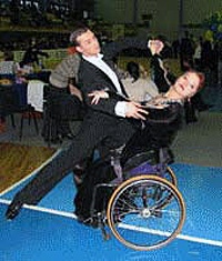 Квик-степ на инвалидной коляске