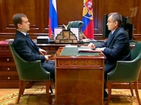 Министр внутренних дел рассказал президенту России о Липецкой области 