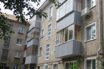 В Левобережном районе Липецка завершился капитальный ремонт двух многоквартирных домов