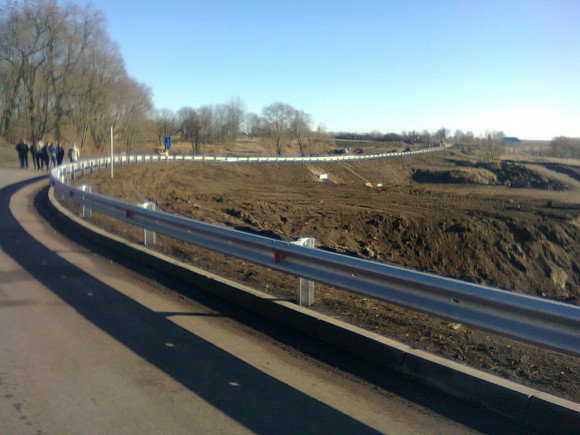 В Липецкой области почти за 30 млн рублей реконструировали автодорогу «Ягодное-Каменка»