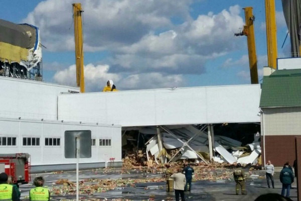 Рухнувший склад на заводе PepsiCo в Липецкой области могла строить иностранная компания