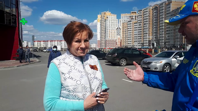 Столкновение активистки ЛДПР и бывшего вице-мэра Липецка Анны Шамаевой попало в сеть