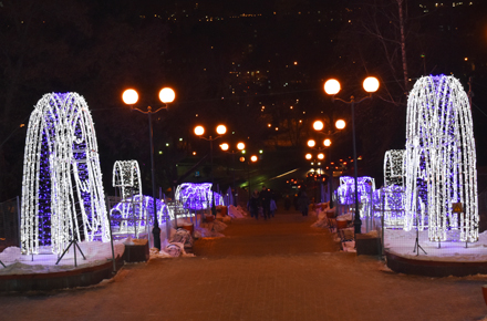 Праздничный вид Липецка в ночное время может обойтись городу в 2 млрд рублей