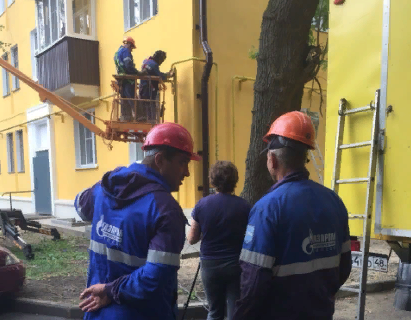 В Липецке на улице Невского досрочно завершен капитальный ремонт многоэтажного дома