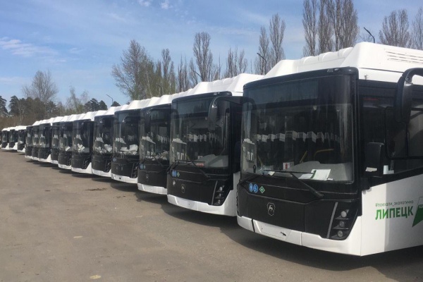 Мэрия Липецка закупает экологичные автобусы на сэкономленные ранее 155 млн рублей