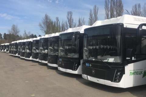 Мэрия Липецка сэкономила на покупке экологичных автобусах 150 млн рублей