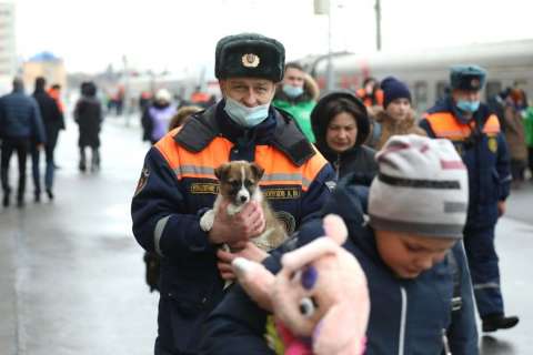 Липецкая область принимает беженцев из Донецка и Луганска
