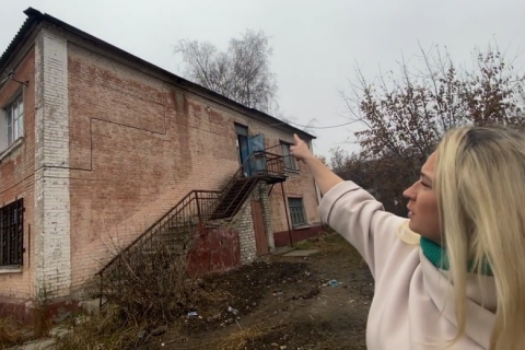 Жители липецкого барака опасаются быть погребёнными под завалами столетнего дома
