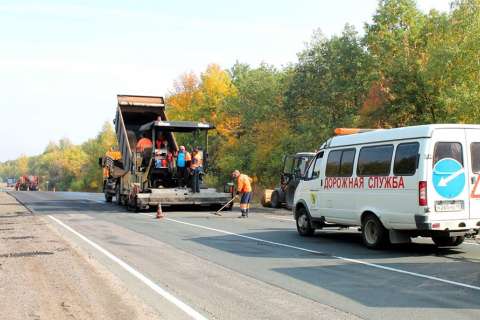 Ремонт федеральной трассы Р-119 в Липецкой области обошёлся почти в 290 млн. рублей