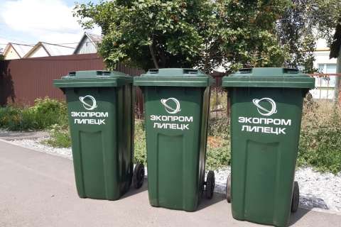 В частном секторе Липецка появится 100 индивидуальных мусорных баков до конца декабря