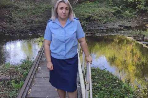 В ситуацию с полуразрушенным мостом в липецкой деревне вмешалась прокуратура