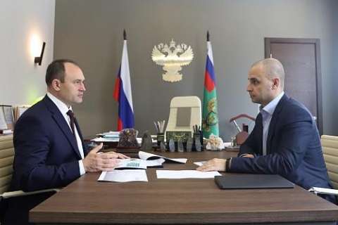 Алексей Карякин встретился с вице-губернатором Липецкой области Игорем Кремнёвым