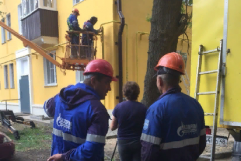 В Липецке на улице Невского досрочно завершен капитальный ремонт многоэтажного дома