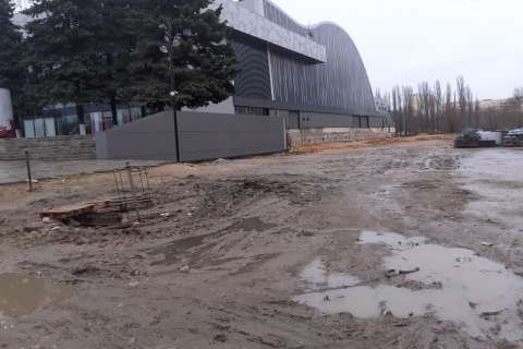 В липецкой ЛДПР возмутились странной реконструкцией площади у ДС «Звёздный» в рамках нацпроекта