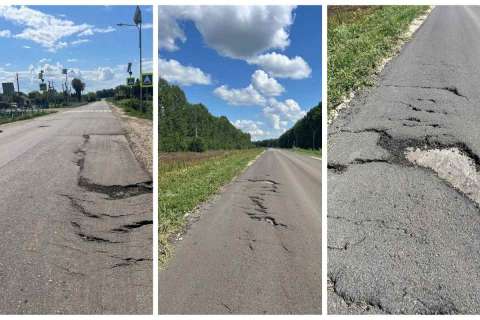 Жители жалуются на состояние дорог в Долгоруковском районе