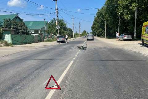 За день сбили двух 12-летних велосипедистов в Липецке