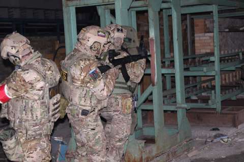 ФСБ провело учения по пресечению террористического акта на липецком объекте промышленности
