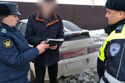 Липецкие автоинспекторы с понедельника начнут «охоту на должников»