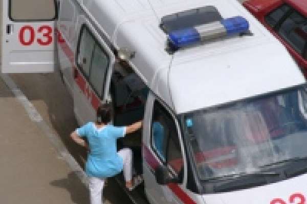 Машина из Липецка протаранила автомобиль в Москве 