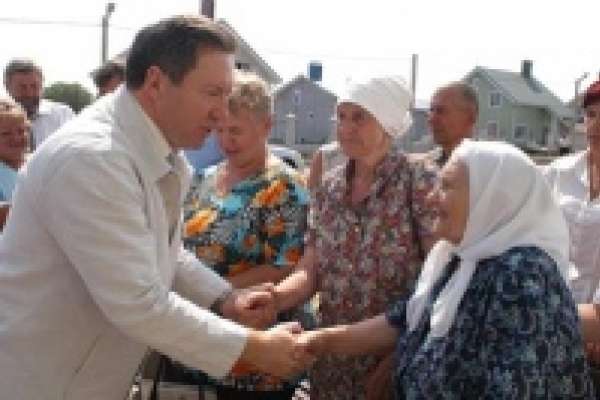 В Липецкой области погорельцы справят новоселье раньше сроков, установленных губернатором и правительством России 