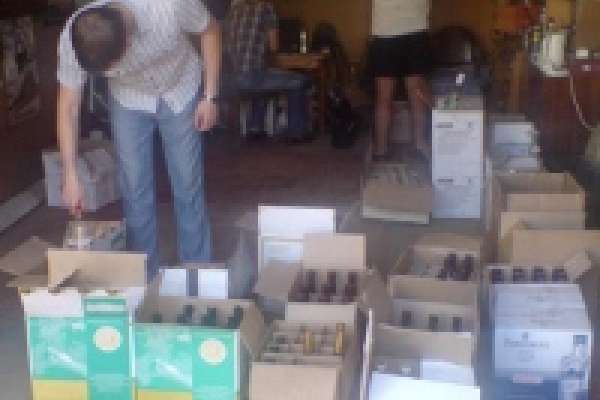 Изъята очередная партия контрафактного алкоголя Изъята очередная партия контрафактного алкоголя