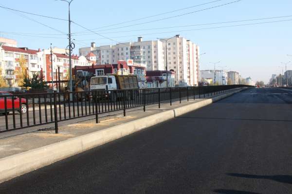 В Липецке завершается строительство дороги за 59 млн. рублей