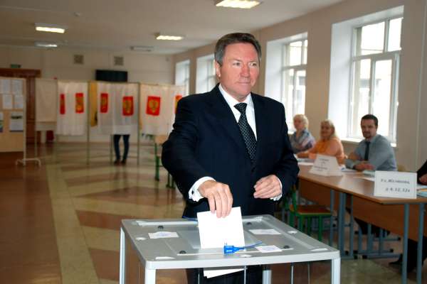 Врио губернатора области и мэр Липецка уже проголосовали