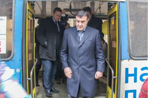 Спикер липецкого горсовета Игорь Тиньков остался недоволен поездкой в общественном транспорте