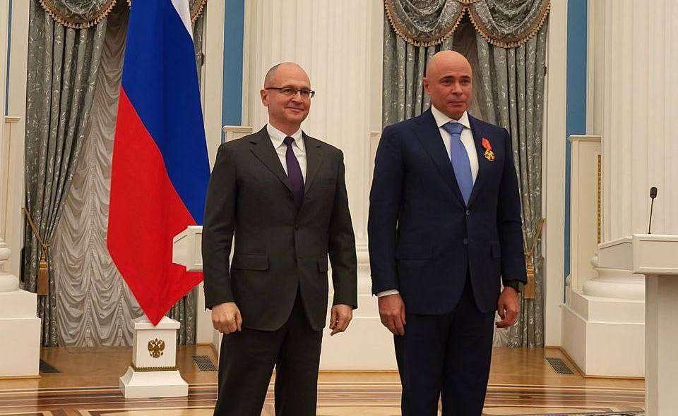 Липецкого губернатора наградили в Кремле почётным орденом за заслуги перед Отечеством