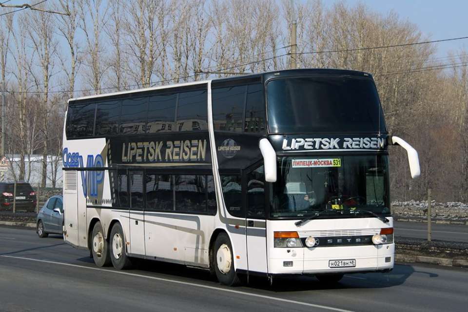 Липецкая область сокращает автобусное сообщение с Москвой