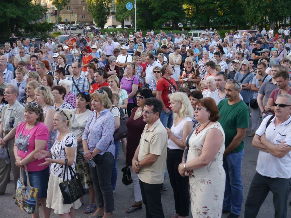 Более 600 липчан поставили свои подписи против увеличения пенсионного возраста