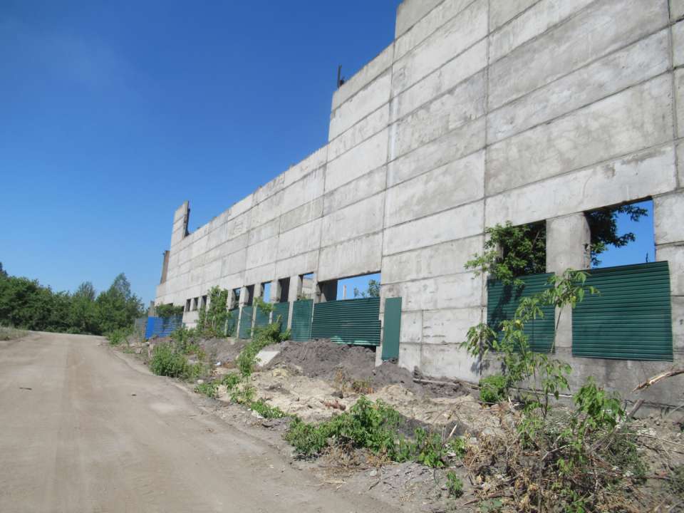 Недостроенный экспериментальный цех бывшего Липецкого тракторного завода пустят с молотка