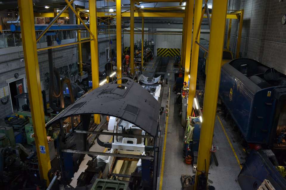 После технического перевооружения в Ельце ввели в эксплуатацию локомотивное ремонтное депо 