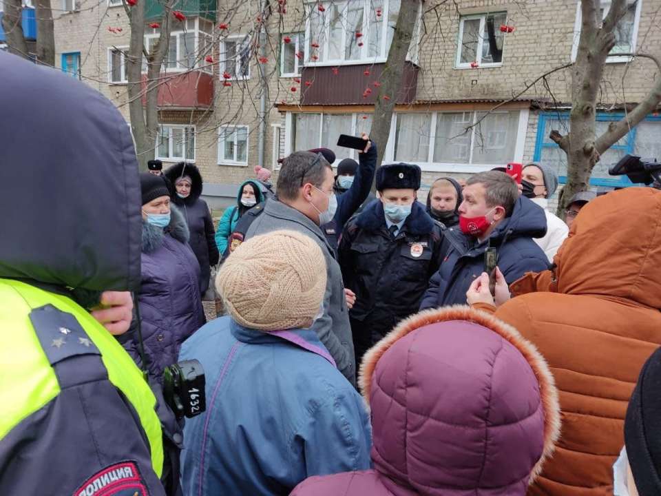 Попытка задержать липецких коммунистов за «придуманный» силовиками митинг закончилась провалом