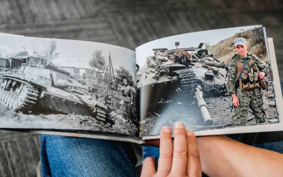 В Липецке краевед сравнил Донецк 1943 и 2023 годов на фотографиях