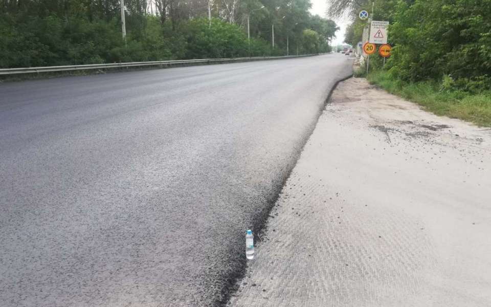 Липчане пожаловались на «убийственные съезды» на ремонтируемых дорогах