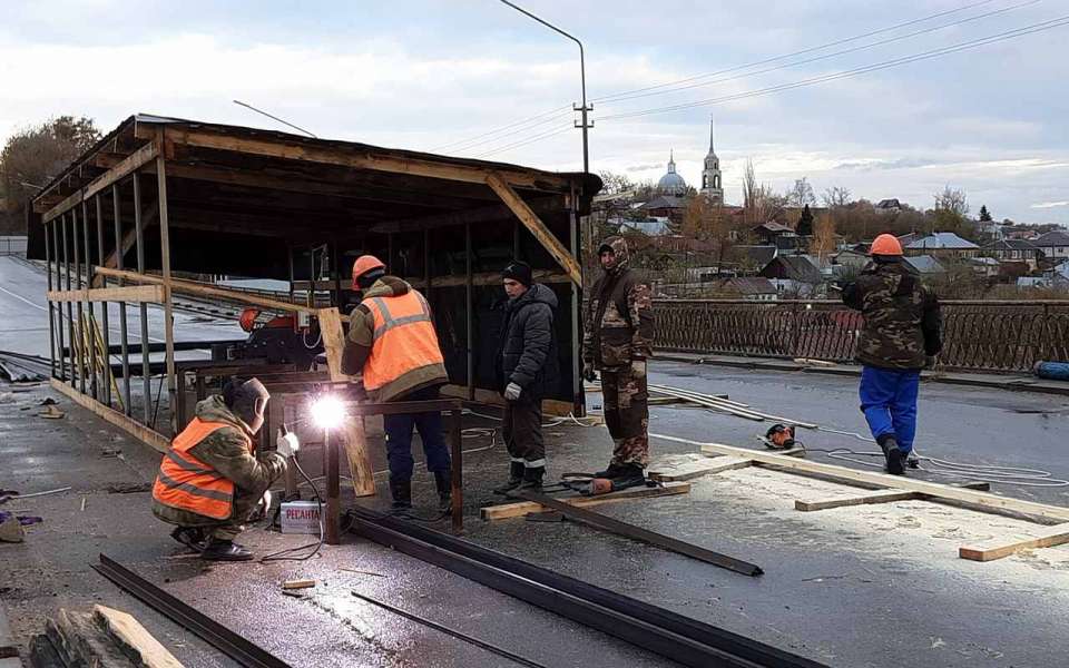 В Липецкой области приступили к реконструкции Аргамаченского моста за 330 млн рублей