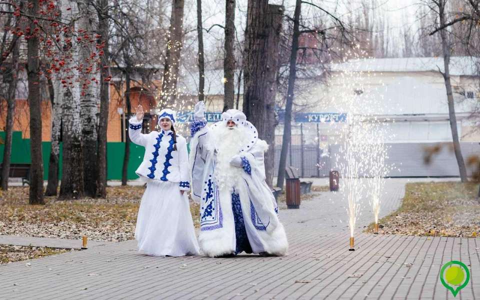 В липецких парках заработала почта Деда Мороза