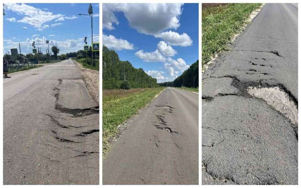 Жители жалуются на состояние дорог в Долгоруковском районе