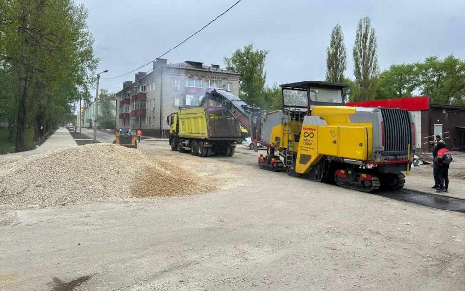 В Липецкой области продолжается дорожный ремонт по нацпроекту