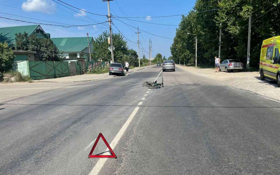 За день сбили двух 12-летних велосипедистов в Липецке