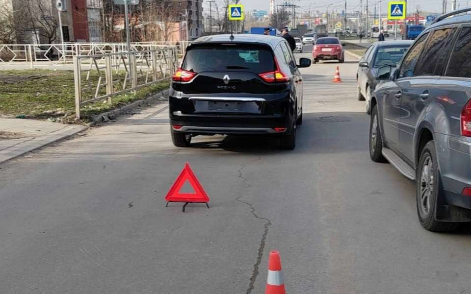 В Липецке на Московской сбили ребенка