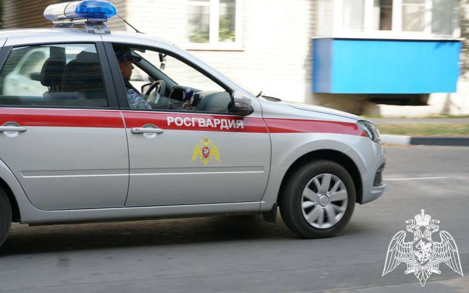 Липецкие Росгвардейцы совершили 1220 выездов по сигналам «Тревога» за три месяца 